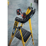 Werner Podium 8-ft Fiberglass 375-lb Type IAA Step Ladder PD7308