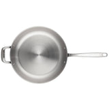 Breville Thermal Pro 12.5×22 Clad Stainless Steel Fry Pan with Helper Handle