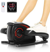ANCHEER Under Desk Elliptical Machine – Quiet Pedal Exerciser for Seniors, Office & Home, Low-Impact Seated Leg Workout Equipment, Smart LCD Display, Remote Control