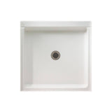 Swan Veritek 32 in. x 32 in. Single Threshold Shower Pan in White
