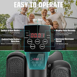 ANCHEER Under Desk Elliptical Machine – Quiet Pedal Exerciser for Seniors, Office & Home, Low-Impact Seated Leg Workout Equipment, Smart LCD Display, Remote Control