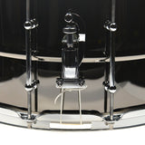 Ludwig 8x14x22 Black Magic Brass Snare Drum with Chrome Hardware