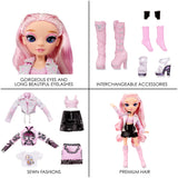 Rainbow High Rainbow Vision Royal Three K-pop ?C Minnie Choi (Pink Lavender) Fashion Doll. 2 Designer Outfits to Mix & Match w/ Microphone Headset & Band Merch Playset, Gift for Kids 6-12