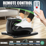 ANCHEER Under Desk Elliptical Machine – Quiet Pedal Exerciser for Seniors, Office & Home, Low-Impact Seated Leg Workout Equipment, Smart LCD Display, Remote Control