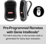 Genie Chain Drive 750 3/4 HPc Garage Door Opener w/Battery Backup – Heavy Duty Chain Drive – Operate your garage door when the primary power is out – Wireless Keypad Included, Model 7035-TKV,BLACK
