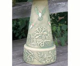 Burley Clay Hummingbird Bird Bath Set