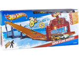 Hot Wheels – Super 6-Lane Raceway Track Set – Orange