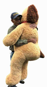Big Plush Giant Stuffed Puppy Dog 5 Feet 60 Inches 153 cm Huge Soft Adorable Plush Dog