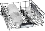 Bosch – 800 Series 24 Top Control Built-In Dishwasher with CrystalDry, Stainless Steel Tub, 3rd Rack, 42 dBa – Black stainless steel
